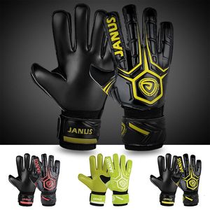 Janus Finger Protection voetbalhandschoenen volwassen serie voetbal doelman Handschoenen Kids Luvas de Futebol Anti-Skid voetbalhandschoenen 240407