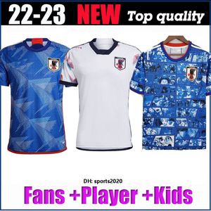 Japan 2022 Soccer Jersey Minamino Nagatomo Harahi Yoshida Tsubasa 2023 Atom Nigo Special-Edition 22 23 Voetbalshirt Osako Men Set Kids Kit Player Fans Women