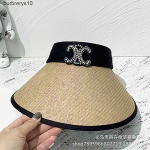 Japon et Corée du Sud Chaoshui Diamant Arc de Triomphe Creux Top Chapeau de Paille Femme Été Parasol Solaire Chapeau de Paille Net Rouge Voyage Plage Creux Top Chapeau de Paille