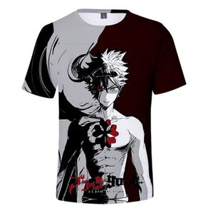 Japan Anime Black Clover 3D T-shirt pour femmes hommes enfants adultes manches courtes drôles Tee Shirt Asta Yuno Noell Silva Cosplay Costume9860830