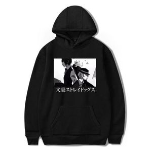 Japón Anime Bungo Stray Dogs Sudadera con capucha Dazai Osamu Impreso para hombres Mujeres Harajuku Sudaderas unisex Jersey Fahsion Tops Ropa M9924015