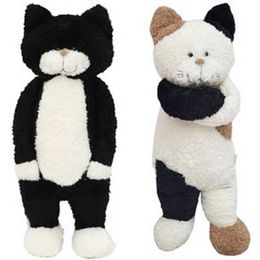 Japón Anime gato juguetes de dibujos animados de peluche gigante suave muñecos de gatos bonitos regalos para niños amigos Deco 50cm 70cm DY50412304U