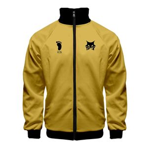 Costume de Cosplay Haikyuu, dessin animé japonais Msby Black Jackals, Club de volley-ball, Cardigan Harajuku, col montant, veste de Baseball à fermeture éclair, 267p