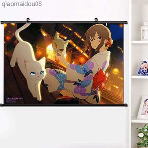 Japon Anime Nakitai Watashi wa Neko wo Kaburu Sasaki Miyo mur défilement affiche mode décor à la maison Collection 40*60cm L230704