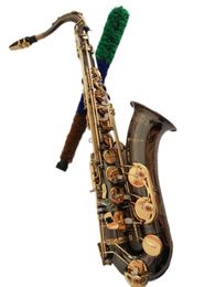 Japan Merk Tenorsaxofoon T-901 T-WO1 Zwart Nikkel Goud Sax Tenor Mondstuk Riet Hals Muziekinstrument Accessoires