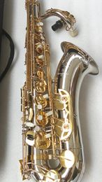 Japan Merk Yanagis Tenorsaxofoon T-992 Vernikkeld Gouden Sleutel Sax Professioneel Muziekinstrument Mondstuk Patches Pads Riet Buig Hals