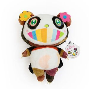 Japan kan op maat gemaakte tassen Nylon leer Crossbody bont TravelMurakaTaka Rugzak Schoudertas met bloem handtassen kleur Zacht kussen Bankpop kleur kinderen schattig panda oog zwart