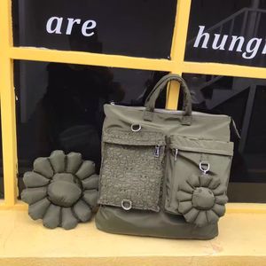 Japon peut édition personnalisée goujons sacs Nylon cuir Crossbody fourrure CarryOns poignée Voyage Valise StrengthMurakaTaka Sac à dos Épaule fleur fourre-tout sacs à main couleur