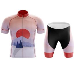 Japan Fuji Mountain New Team Cycling Jersey personnalisé Road Mountain Race Top Max Storm Cycling Vêtements Cycling SetS5042601