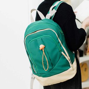 Japon Lotte sac à dos en nylon mode étudiant femme grande capacité sac de voyage léger 230615