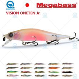 JAPÓN Megabass VISION ONETEN Jr. 98 mm 10,5 g Suspender BASS SEÑUELO de pesca Cebo MINNOW Jerkbait Dinámico Agua salada Mar Tackle Magnético 240102