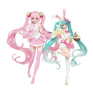 Japan melk 1426 cm Anime Actiefiguren Roze Sakura Ghost PVC Speelgoed Speelgoed Meisjes Model Speelgoed Poppen Geschenken Collecties Voor kinderen 220524116809