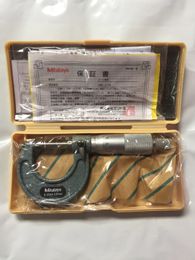 Japón - Mitutoyo Explosion modelos 103-137 micrómetro de diámetro exterior 0-25 mm / 0,01 mm herramientas de medición originales - nuevo embalaje