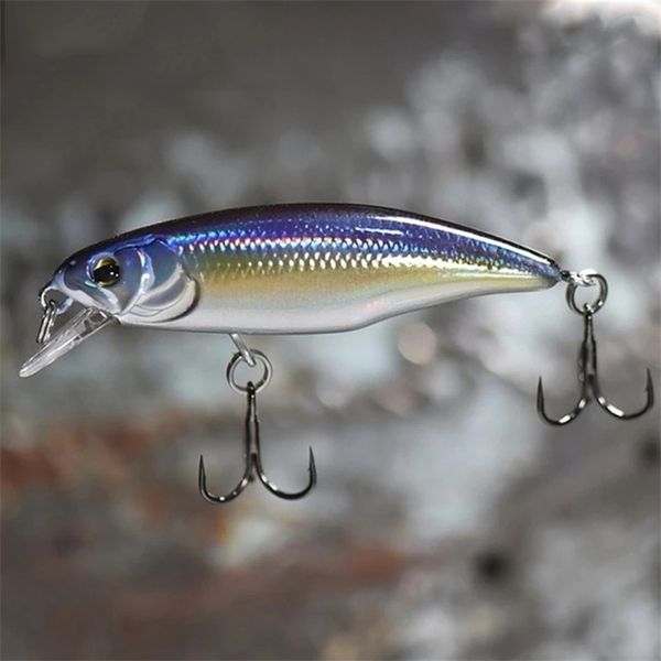 Japon Modèle Naufrage Minnow Leurres De Pêche 52mm 4.5g Jerkbait Basse Brochet Carkbait Wobblers Swimbait Professionnel Dur Appât 220704