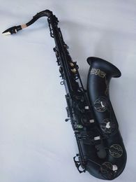 Japan Nieuwe T-992 Tenorsaxofoon Bb Saxopfone Tenor muziekinstrumenten Zwart Goud Met mondstuk Professionele