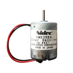 Japan Nidec Servo DME25BA-serie motoren met pulsgeneratoren DC12V 5800R / Min