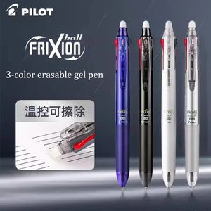 Japan PILOT 3 kleuren uitwisbare pen multifunctionele gelpen Frixion LKFB-60EF sneldrogend glad briefpapier 0,5 mm schoolbenodigdheden 240119