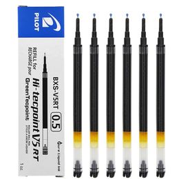 Japon Pilot BXS-V5RT Gel Pen Refill 0,5 mm Smooth Writing Retractable Encre Gel Encre Recharge pour Pilot Pen BXRT-V5 / BX-GR5 240320