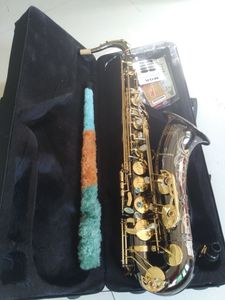Japan Yanagisa T-992 Nieuwe Tenorsaxofoon Hoge kwaliteit Zwart nikkel Sax Falling Tune B-tenorsaxofoon professioneel spelen Bes paragraaf Muziek Zwarte Saxofoon