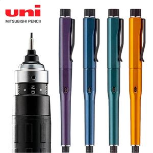 Japón Uni Kuru Toga DIVE Spin Portaminas M5-5000 Núcleo automático/plomo Autogiratorio 0,5 mm Dibujo avanzado Papelería artística 240118