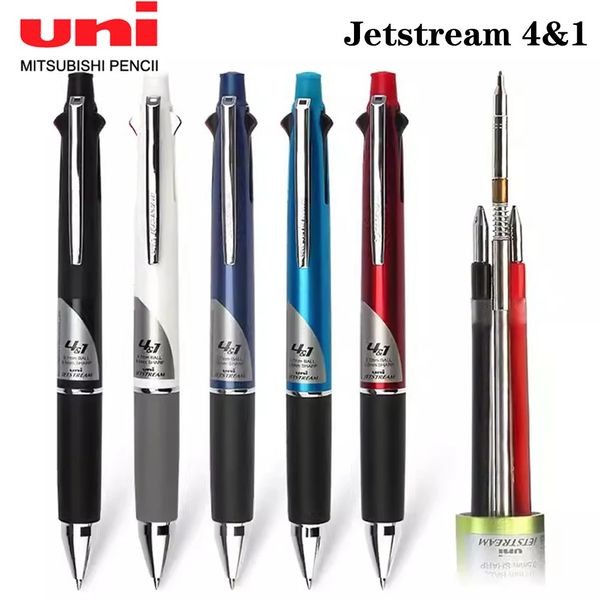 Japon UNI stylo multifonction stylo à bille crayons mécaniques MSXE5-1000-05 bureau étudiant fournitures scolaires Art papeterie 240105