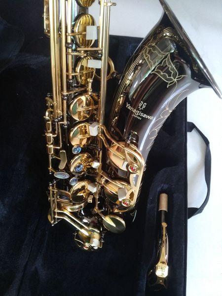 Japon Yanagisa T-992 Nouveau Saxophone Ténor Sax B de haute qualité Saxophone ténor plat jouant professionnellement paragraphe Musique Saxophone Nickel Noir