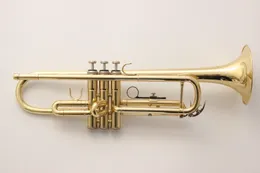 Japon YTR-2335 or-laque B plat Bb trompette professionnelle haut Instruments de musique en laiton Trompete trompettiste Bugle