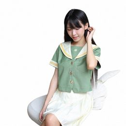 Uniformes scolaires japonais et coréens vêtements de marin collège style décontracté uniformes orthodoxes mignons petits vêtements frais vêtements étudiants A2tF #