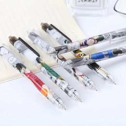 Japanse en Koreaanse stijl manga met een hoog uiterlijk door het verplaatsen van de pen dunk master traceren van goudpersen waterpen student briefpapier kantoor handtekening pen