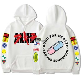 Japanse anime Akira Hoodies heren 90s manga kaneda shotaor cosplay grafische hoodie streetwear usex sweatshirts gotische kleding hkd230725