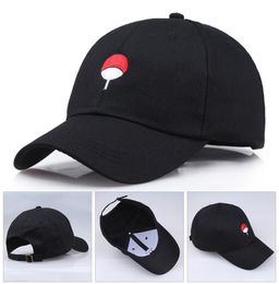 Japonais Anime Baseball Hata papa Uchiha Family Family Logo Broidered Baseball Caps Caps extérieurs Hip Hop Snapback Hat pour hommes Women8874494