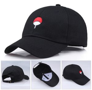 Japanse Anime Baseball Hoed Vader Hoed Uchiha Family Logo Geborduurde Baseball Caps Outdoor Caps Hip Hop Snapback Hoed Voor Mannen Dames7379157