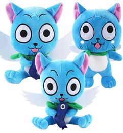 Carton d'anime japonais Toy Fairy Tail Beau personnage heureux en peluche Toy Doll Figure Brithday Gift For Kids8260316