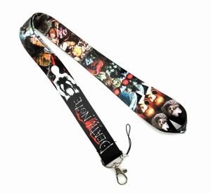 Japanse Anime ontwerpers Death Note Lanyard Voor Sleutelhanger Id-kaart Cover Pass student Badge Houder Sleutelhanger Nekbanden Accessoires