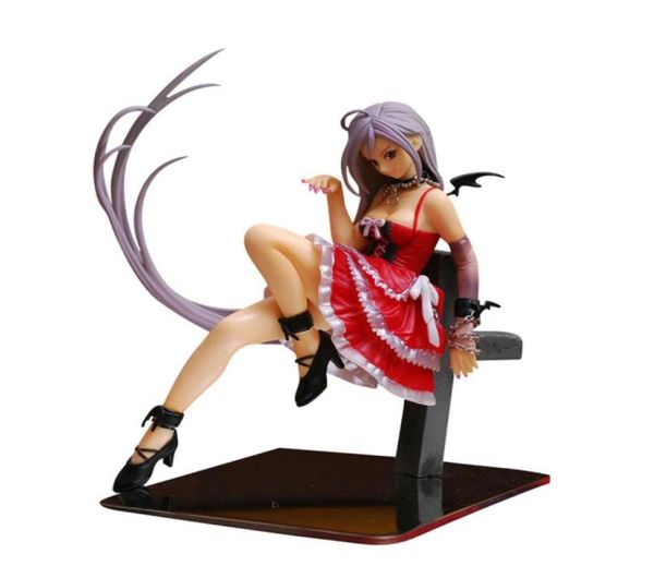 Figurines d'anime japonais 15 cm Rosario et Vampire Moka Akashiya éveillé PVC figurine modèle jouets Sexy fille Collection poupée Q0726197943