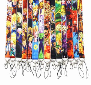 Japanse anime manga Dragon Key Chain Lanyard For Women Men Keys HnadBagsss ID Credit Bank Card Cover Badge Holder Keychain Accesso3247556