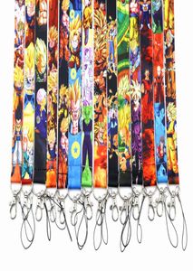 Japanse anime manga Dragon Key Chain Lanyard For Women Men Keys HnadBagssS ID Credit Bank Card Cover Badge Holder Keychain Accesso8842530