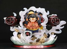 Anime japonés One Piece Figura One Piece Statue Luffy PVC Figura Juguetes GK Luffy Figura Decoración Modelo de juguetes Regalo para niños 10087882935