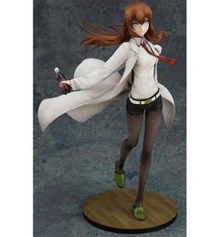 Anime japonais Steins Gate 21 cm Makise Kurisu PVC Action Figure Laboratoire Membre 004 18 Échelle Modèle Peint Collection Jouets T2001735490