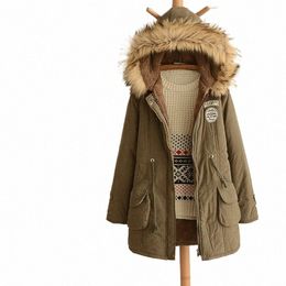 Japonais automne et hiver nouveau manteau cott femme plus veet épais veste cott slim dans la section LG de vêtements cott N4fo #