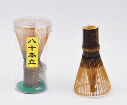 Japanse bamboe matcha klop traditionele natuurlijke bamboe voorbereiding op groene thee poeder Chasen Brush Tool SN4020