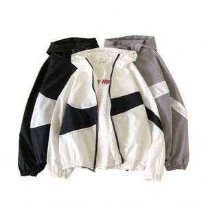 Veste de baseball japonaise hommes Imprimer vêtements de sport coréens Bomber manteaux hommes Fi lâche collège coupe-vent vestes y2k streetwear r2vd #