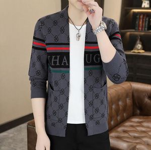 Cardigan japonais pull marque de mode pour hommes et femmes automne et hiver 2023 marque de mode fleur de noix de cajou manteau pull coréen en vrac