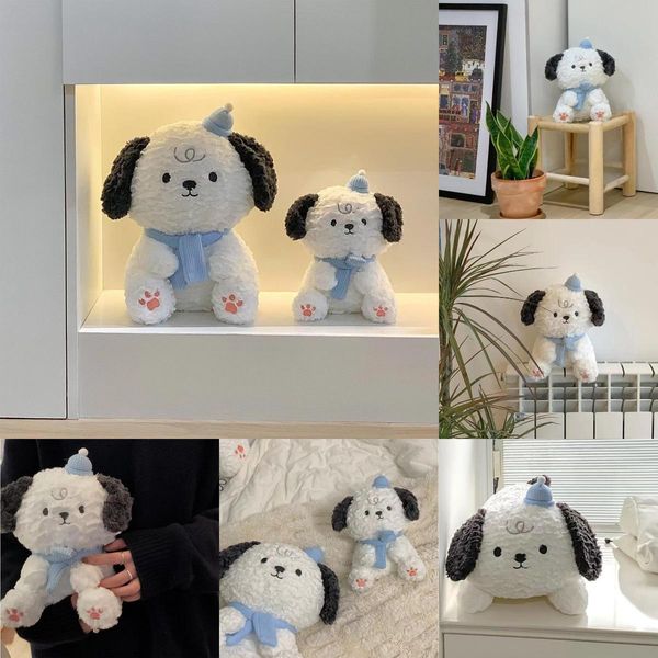 Gorro de dibujos animados japonés, muñeco de peluche de cachorro, muñeco de cachorro bonito, juguete de peluche cómodo para niños, decoración para regalo