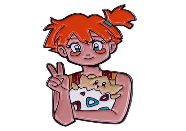 Personajes japoneses Lindo Anime Películas Juegos Alfileres de esmalte duro Recoger Metal Broche de dibujos animados Mochila Sombrero Bolsa Collar Insignias de solapa Wom8166924