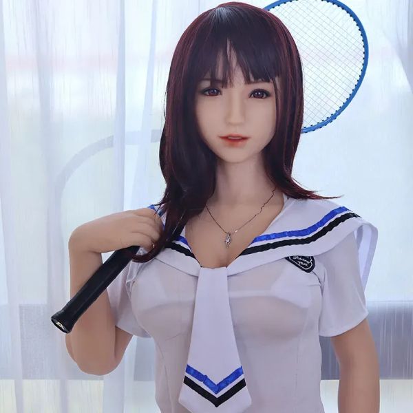 Muñeca sexual modelo femenina japonesa, muñeca sexual con cuerpo de silicona de tamaño completo, vida masculina como muñecas de amor inflables