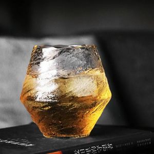 Japonais fait à la main à la main Whisky Verre en verre à la chaleur Cup de jus de thermosité XO Whisky Crystal Verre Cognac Brandy Snifter 240417