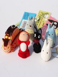 Japanse Hayao Miyazaki Cartoon -film My Neighbor Totoro Ponyo On The Cliff Kikis Delivery Service Figuur Toy Keychains8270330