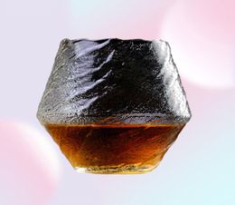 Japonés nebuloso vino copa de copa de whisky bosqueo de tumbler martillo copa whisky whisky whisky casas bebedoras vidrios 2205054530027