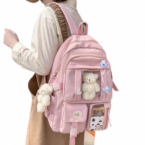 Sac à dos de sacs à dos pour les filles du lycée japonais pour adolescentes multiples multiples kawaii backpack femmes harajuku mignon mochila i0sf #